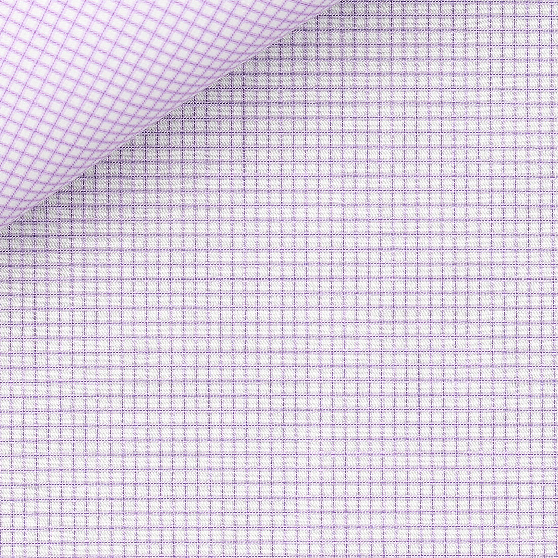 Twill Check Pattern Purple