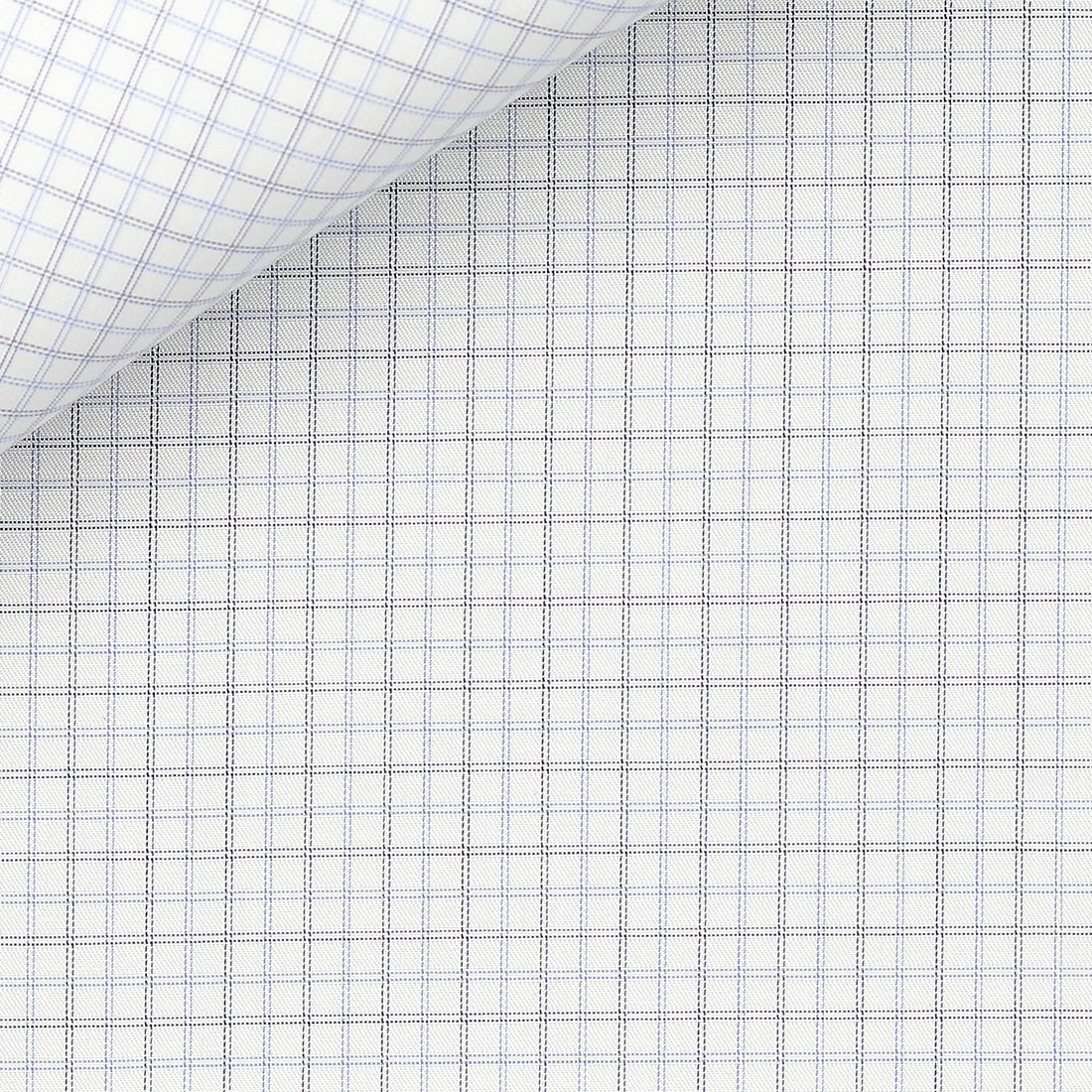 Twill Check Pattern Blue
