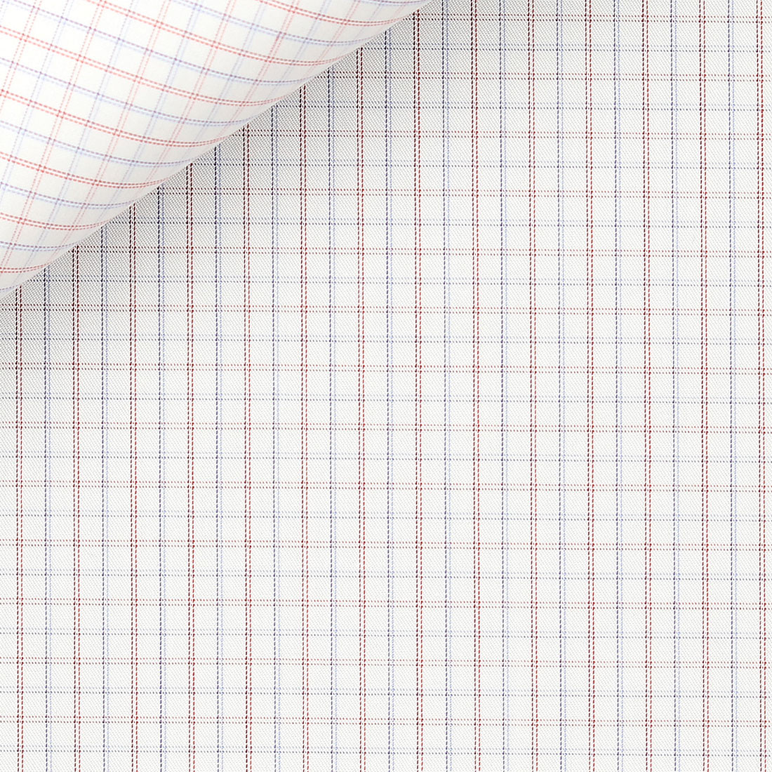 Twill Check Pattern Red