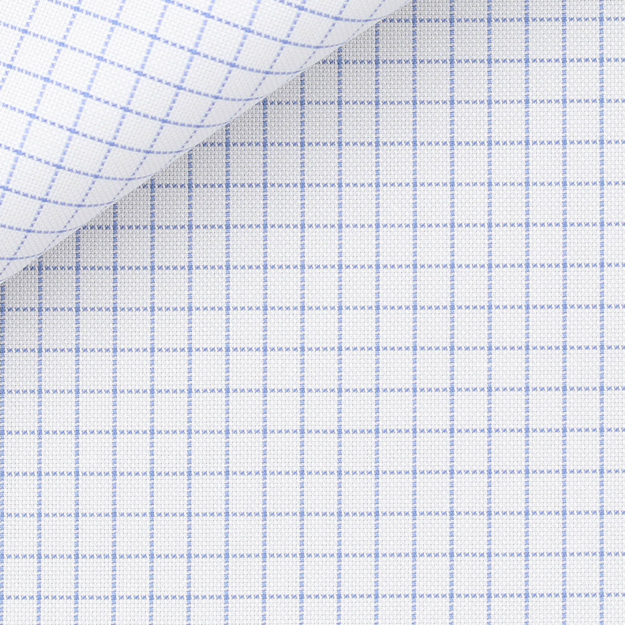 Oxford Check Pattern Blue