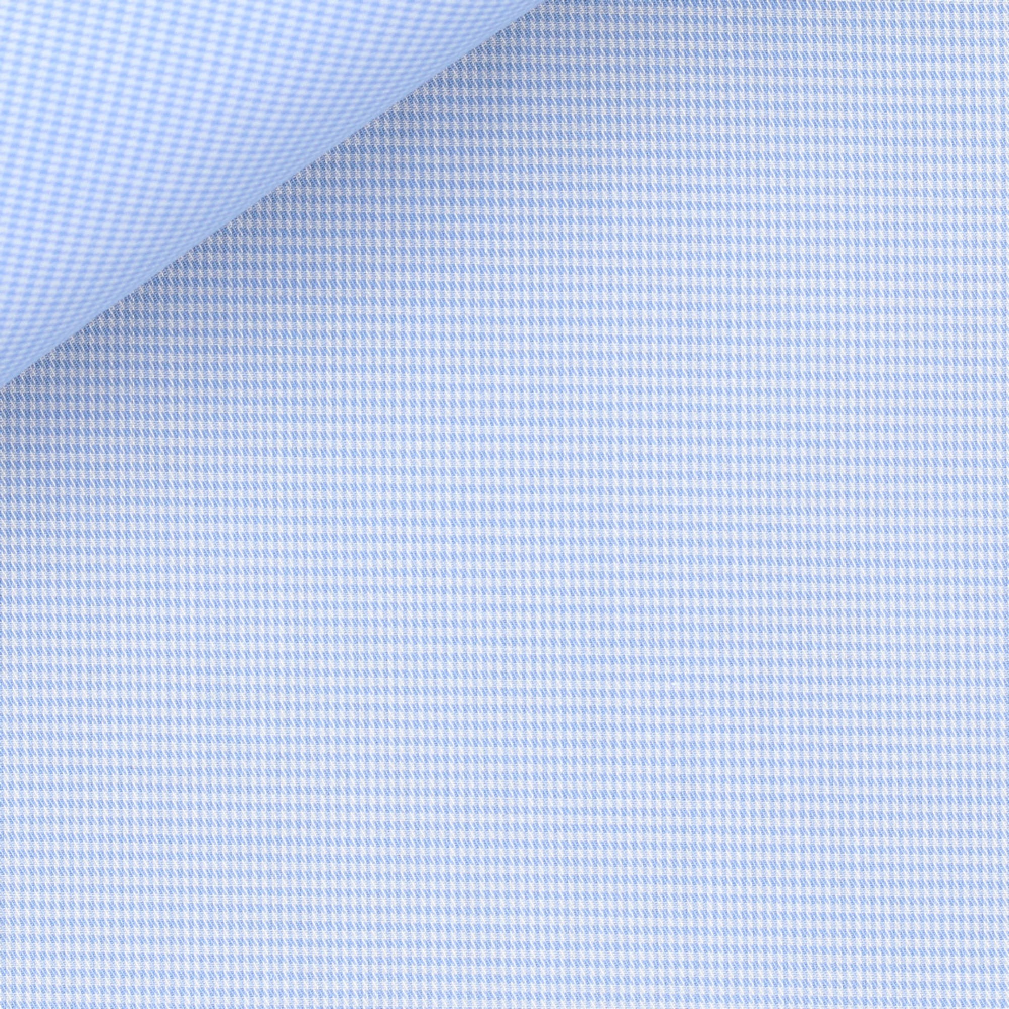 Oxford Check Pattern Blue (easy care)