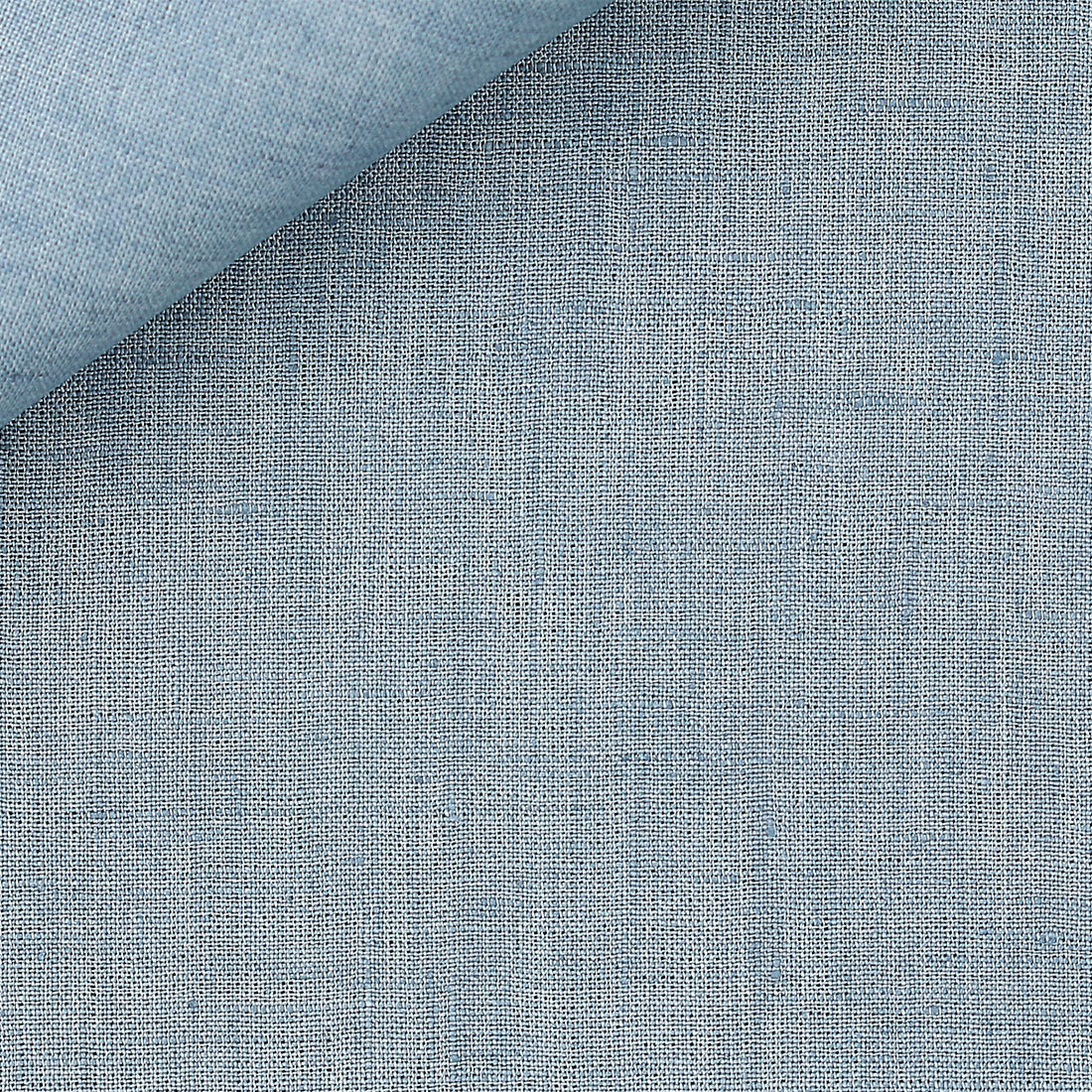 Linen Plain Blue
