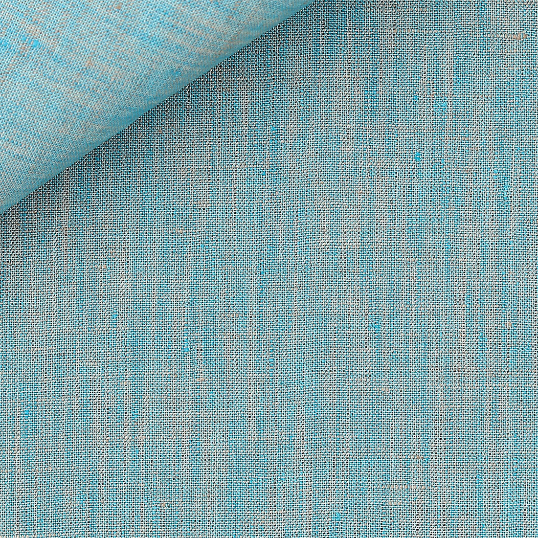 Linen Plain Blue