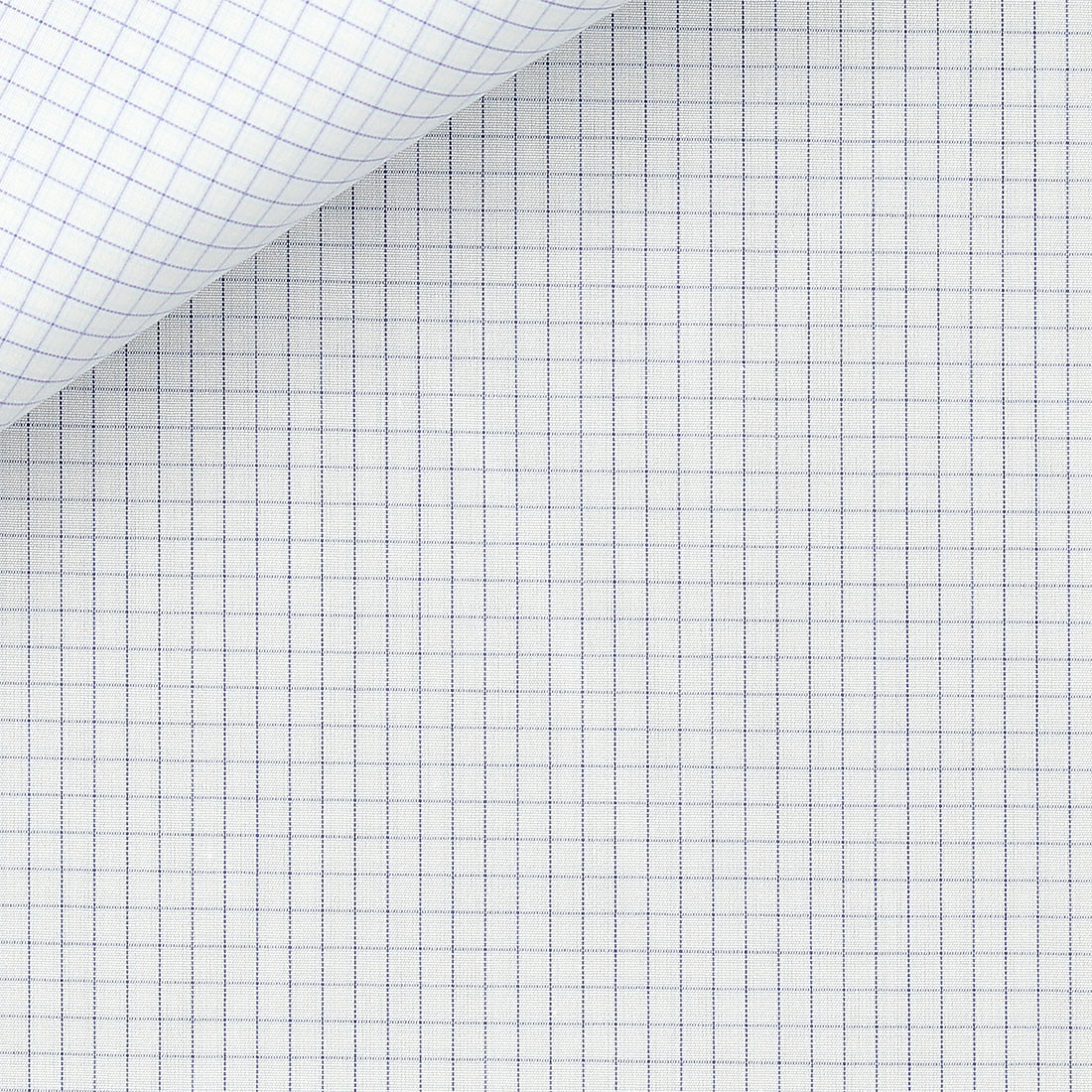 Poplin Check Pattern Blue
