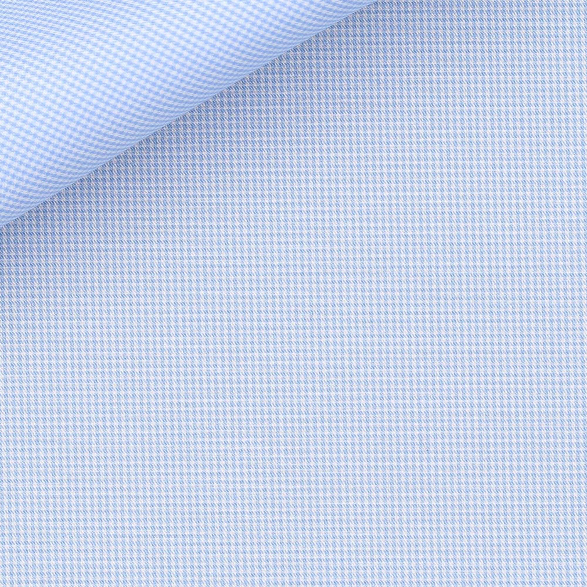 Twill Check Pattern Blue