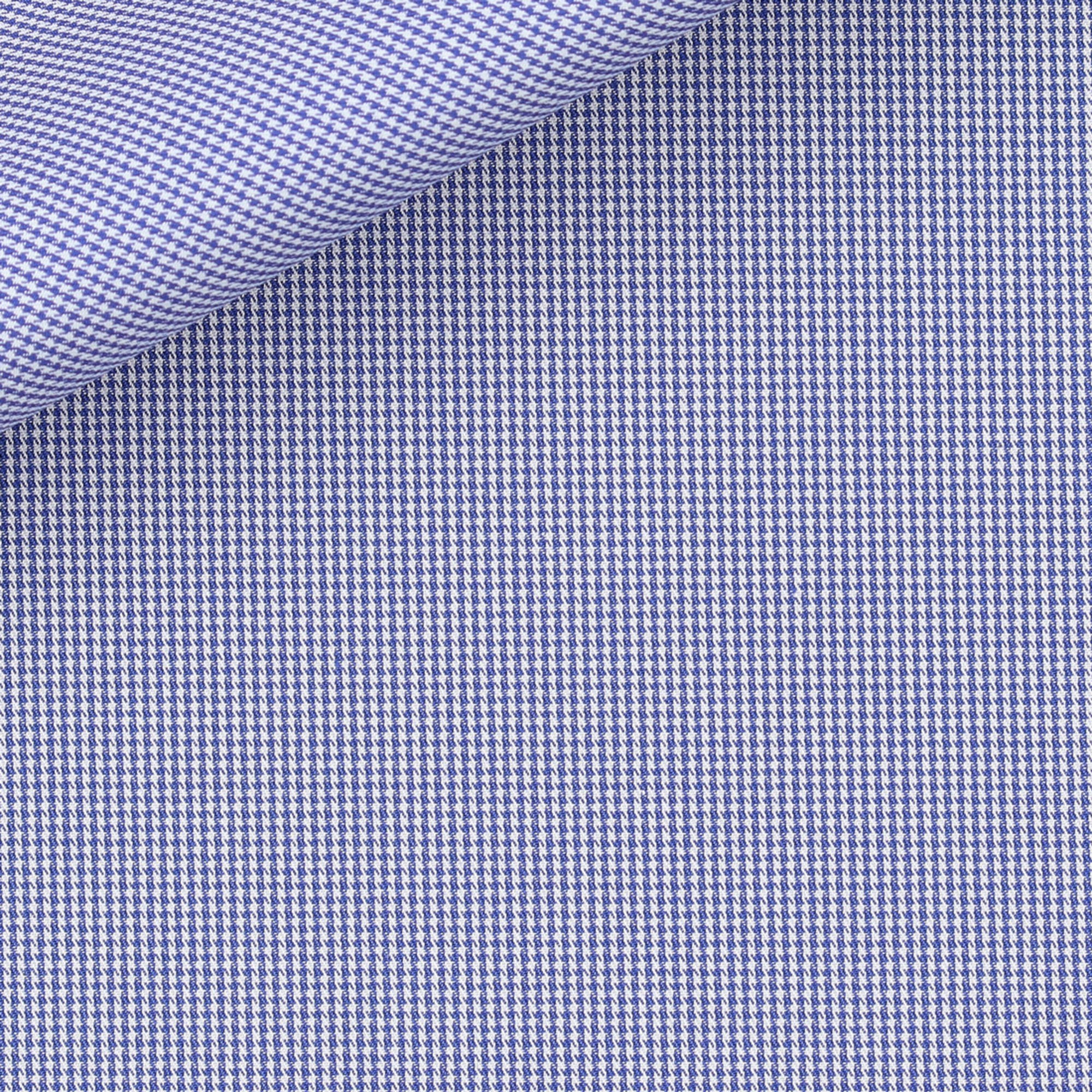 Twill Check Pattern Blue