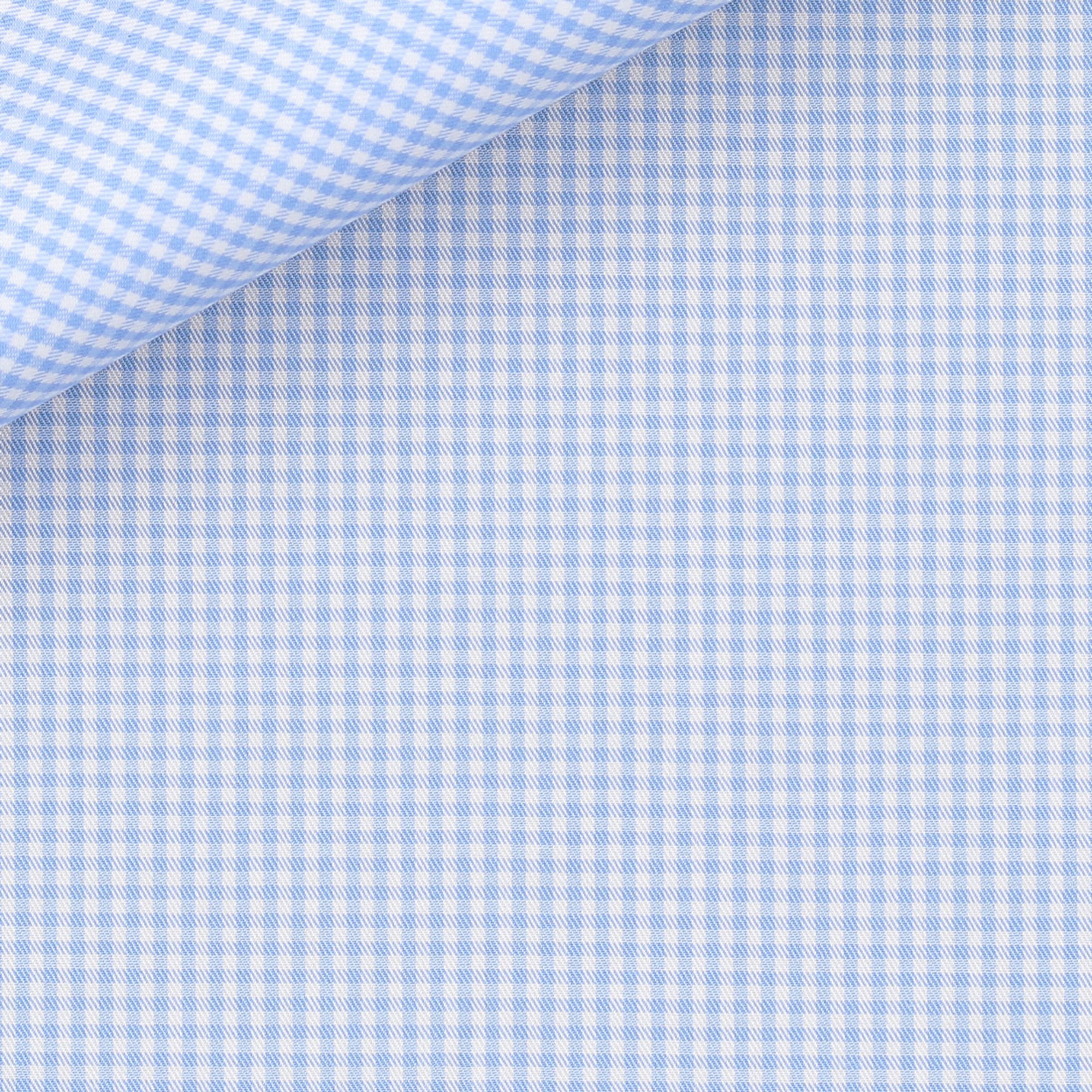 Twill Check Pattern Blue