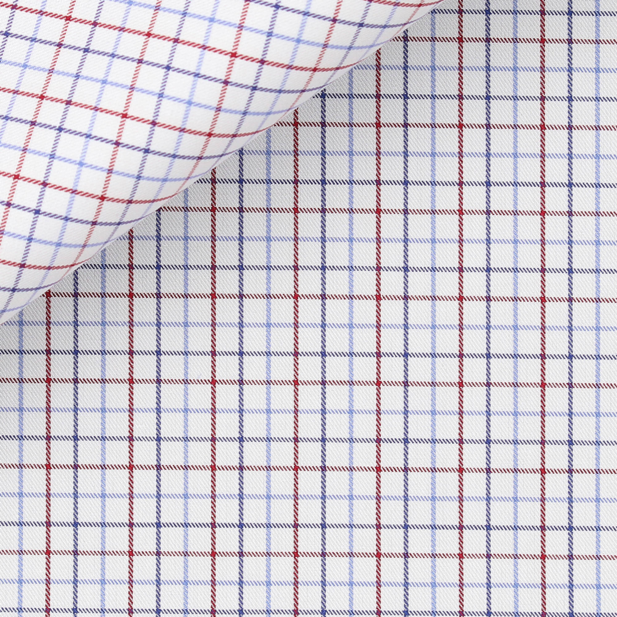 Twill Check Pattern Red