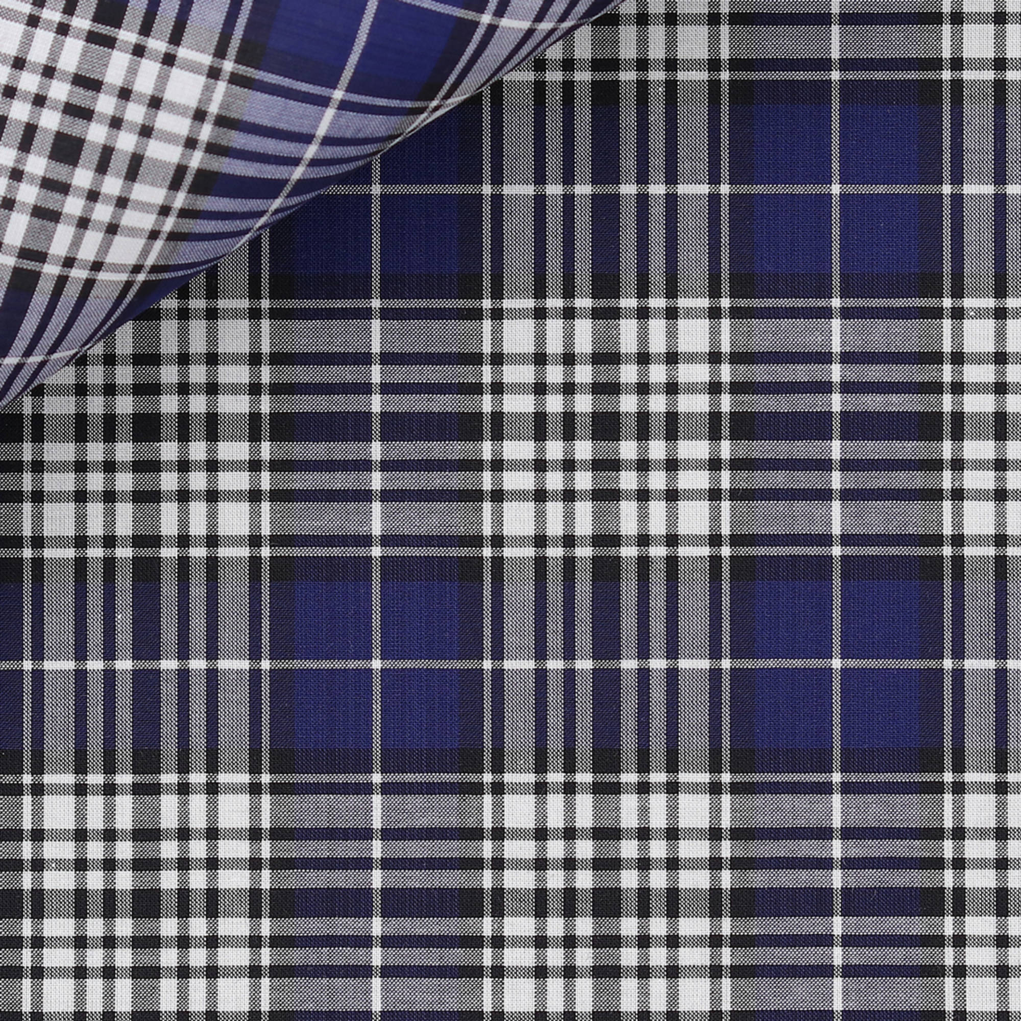 Zephir Check Pattern Blue