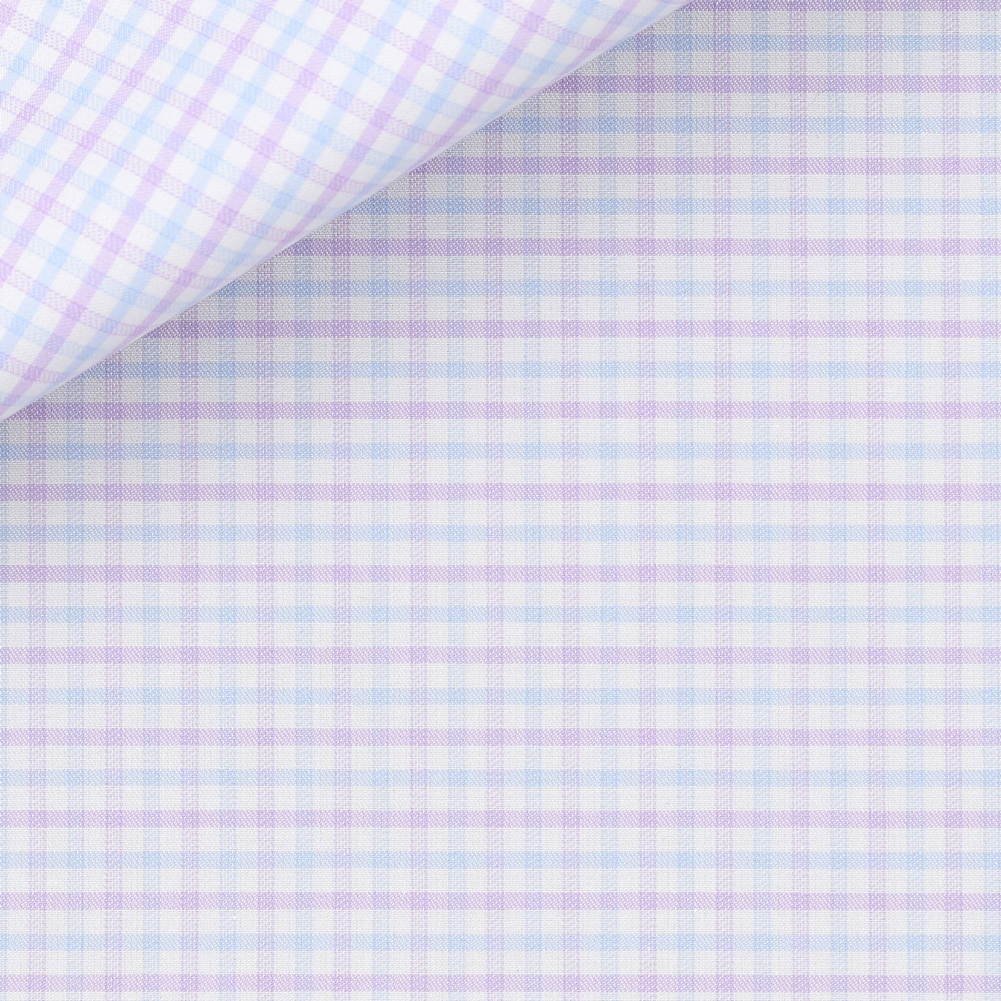 Twill Check Pattern Purple