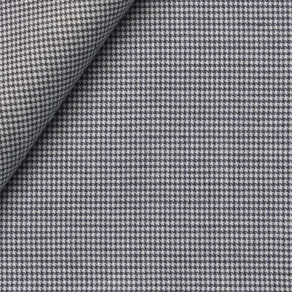 Green Houndstooth Twill