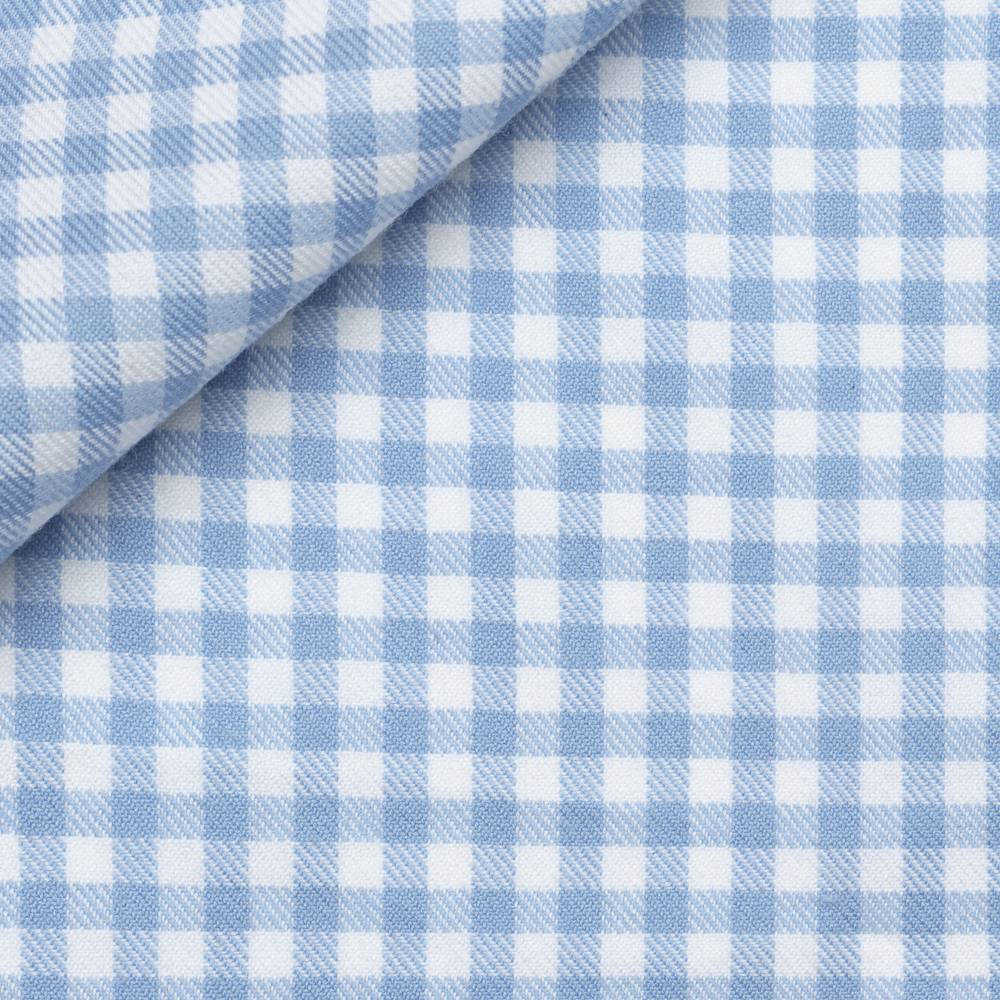 Blue Check Twill
