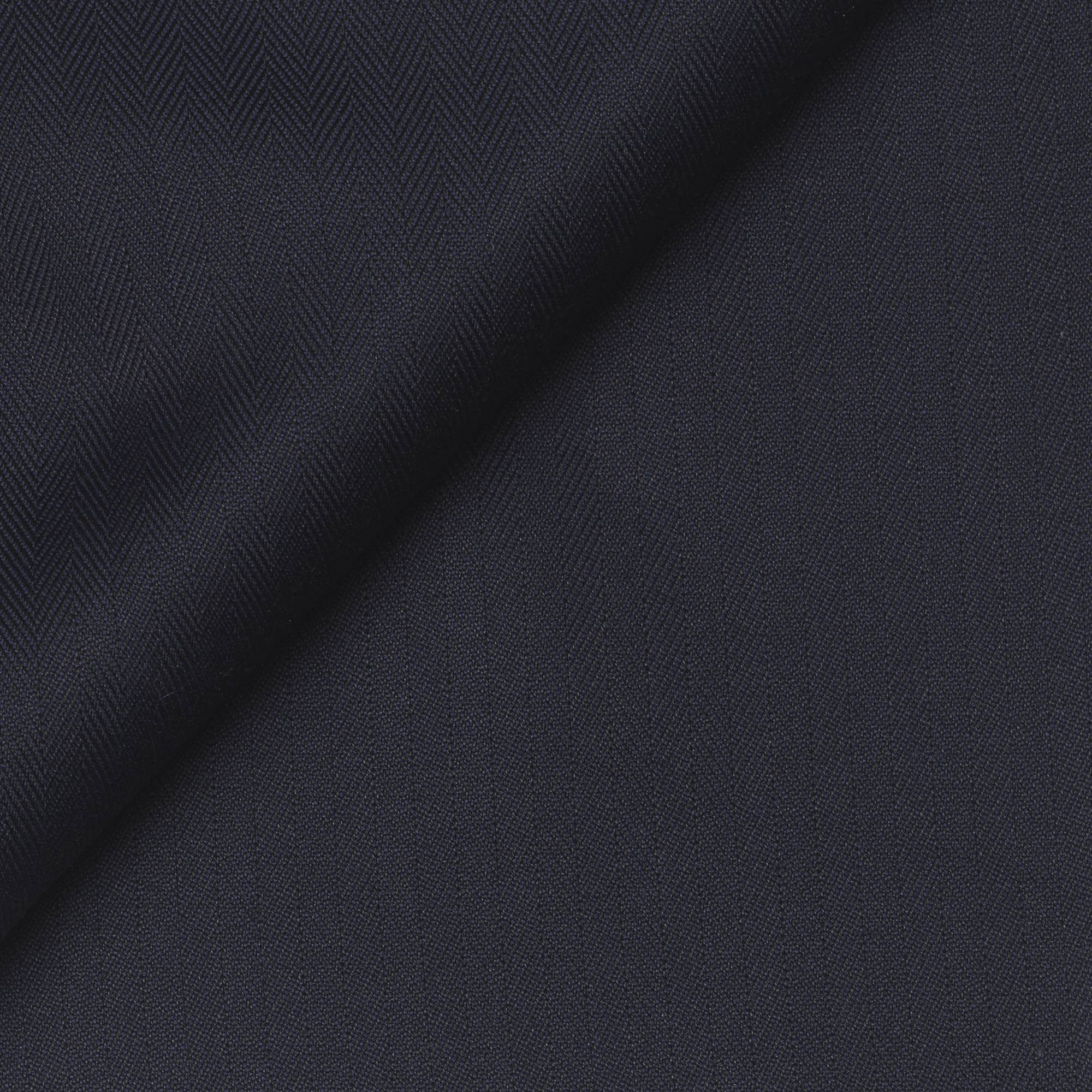 Plain Blue Herringbone