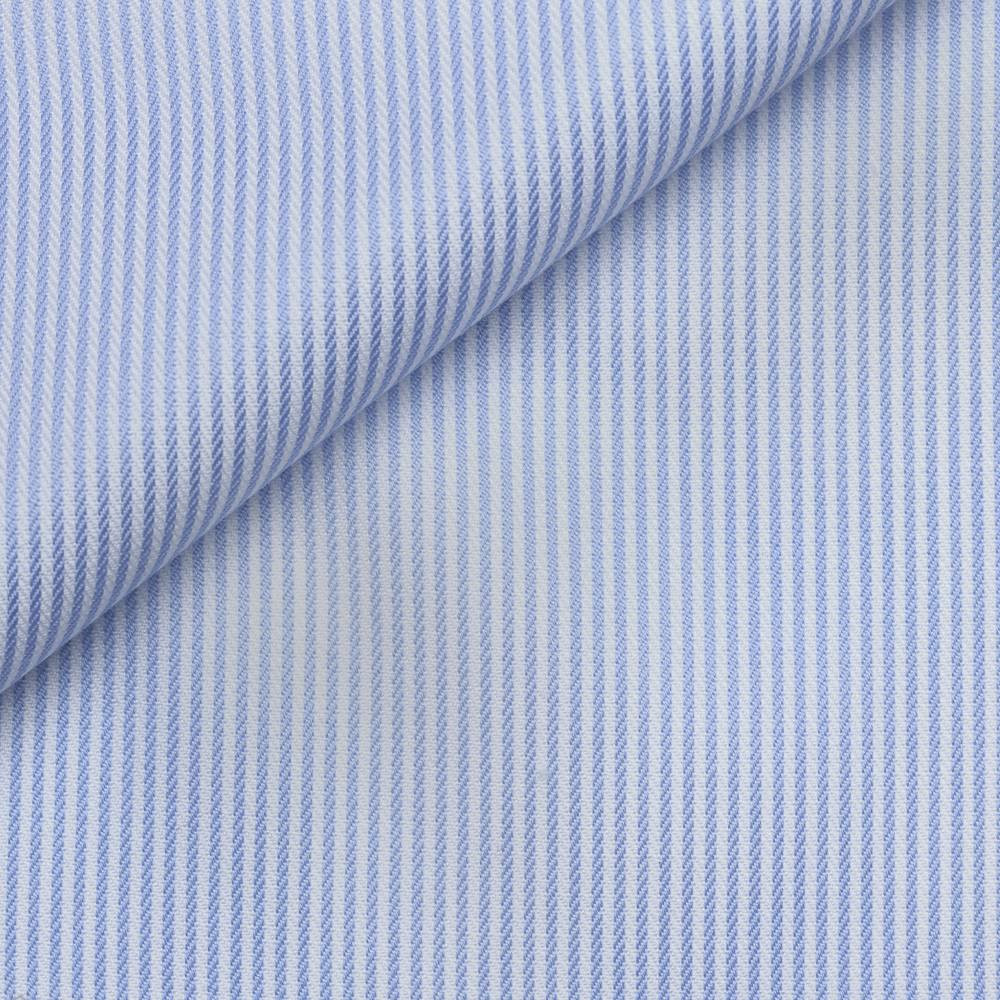 Blue Stripes Twill