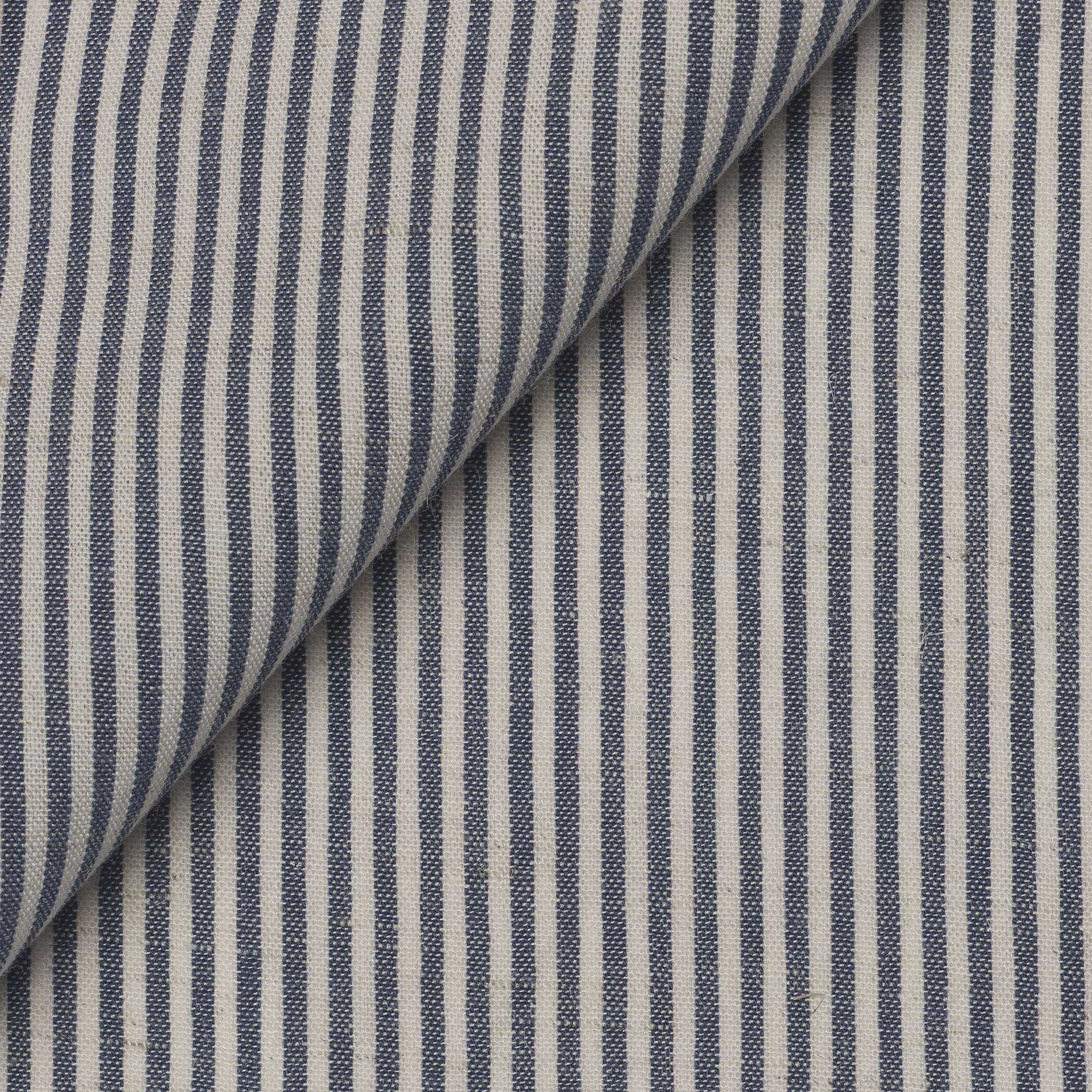 Blue Stripes Linen