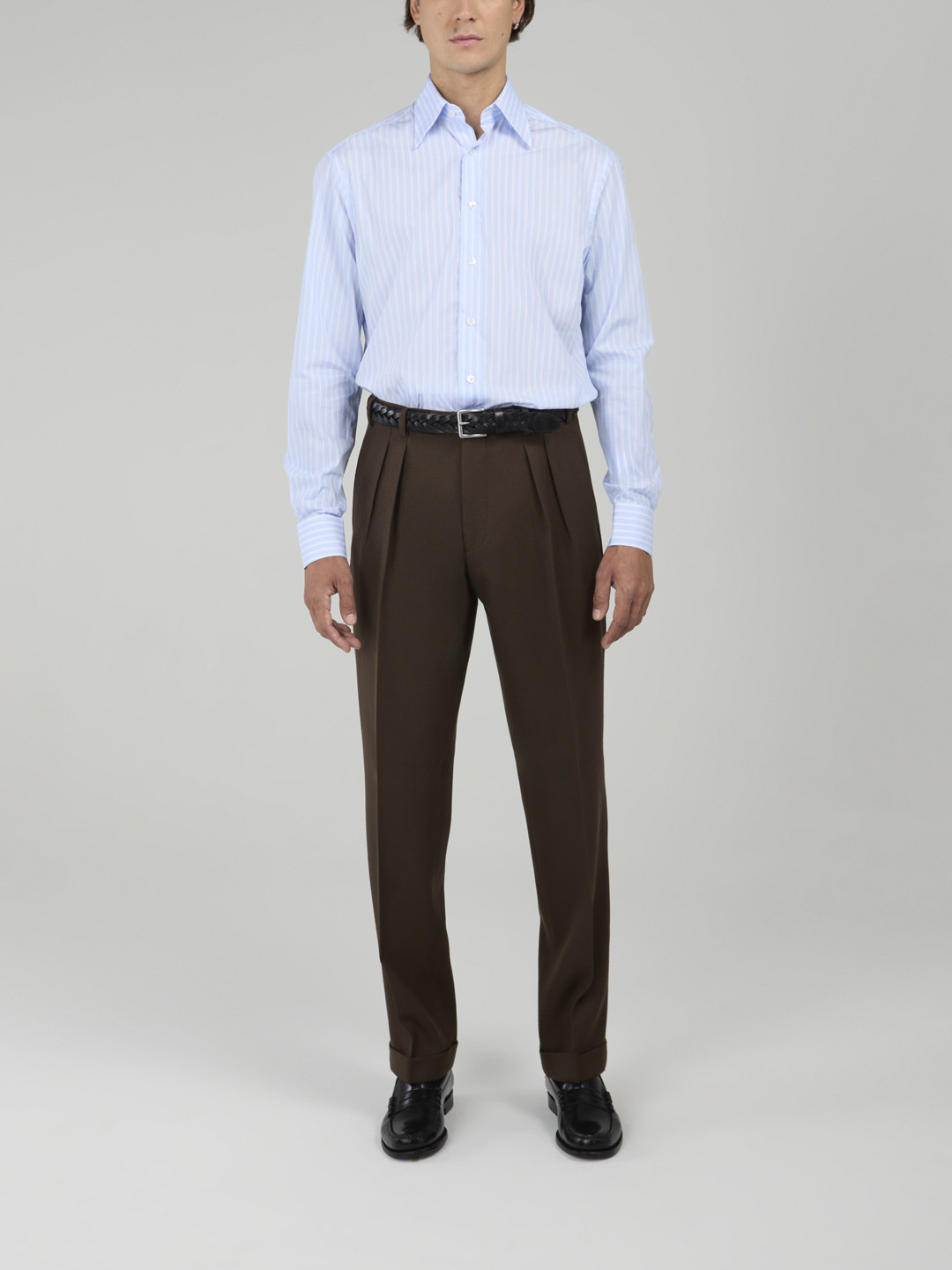 Brown Cavalry Twill Trousers