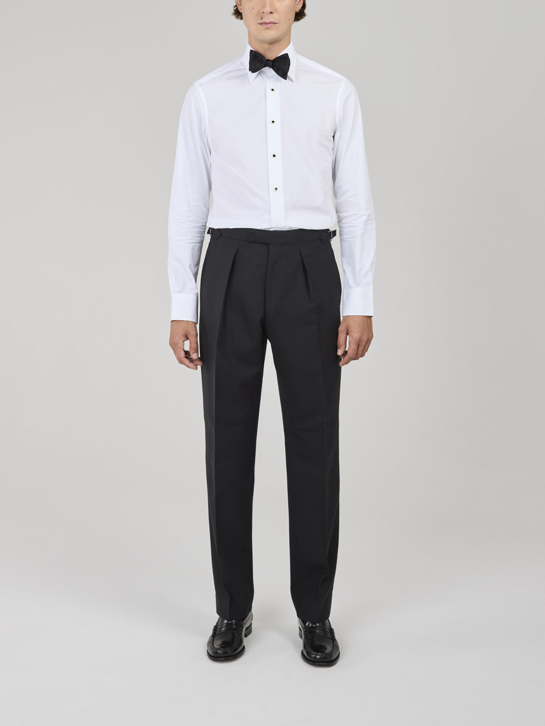 Black Fresco Trousers