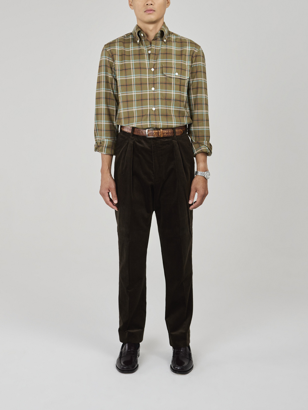Brown Corduroy Trousers