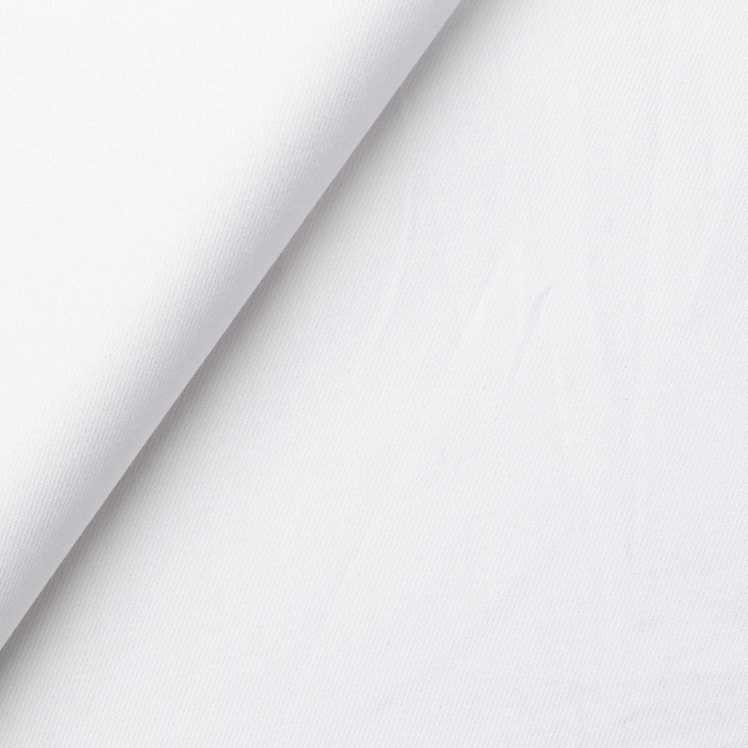 Twill Plain White (easy care)