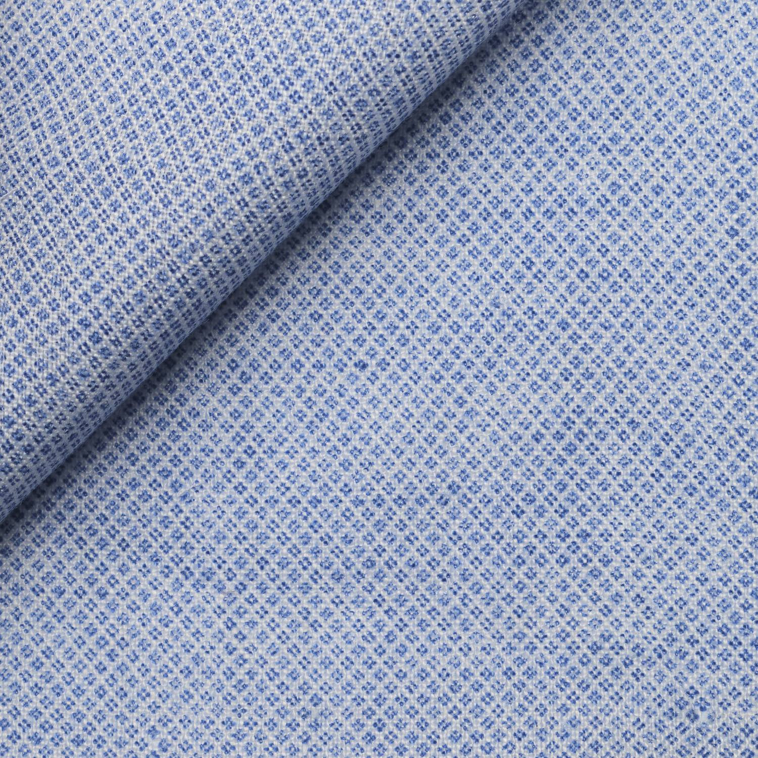 Blue Pattern Linen