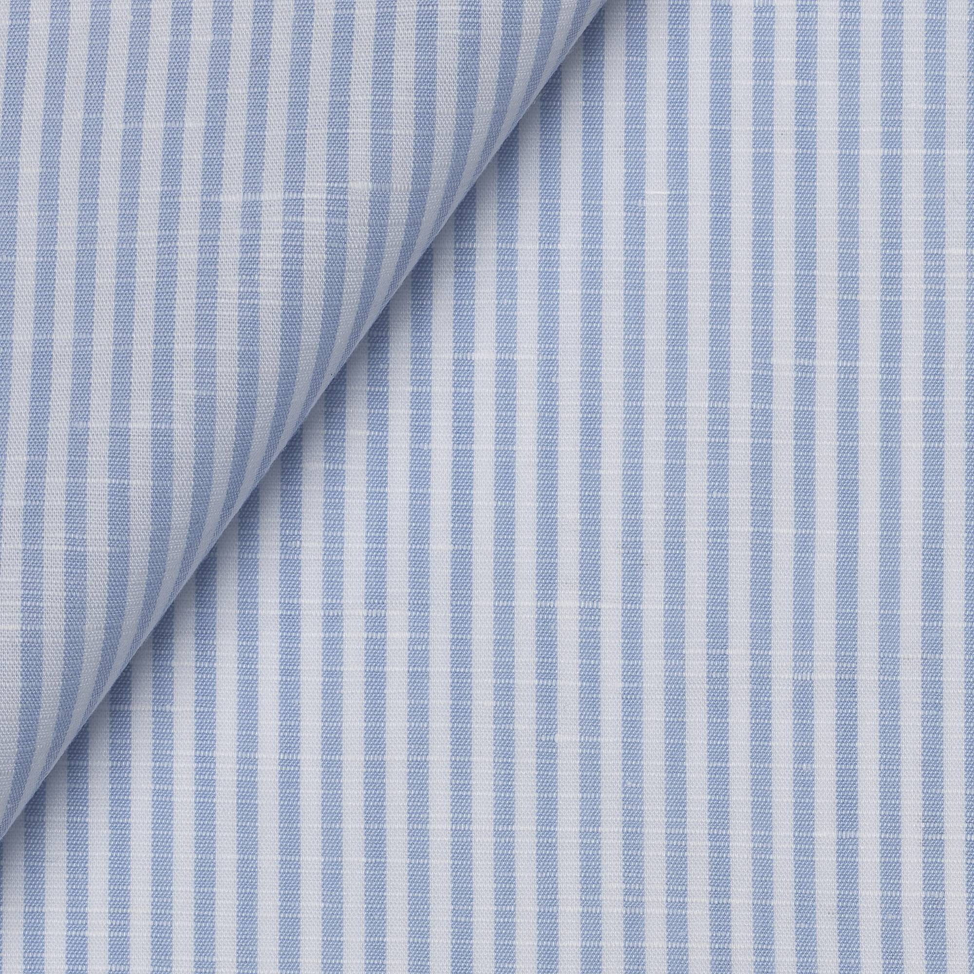 Blue Stripes Linen