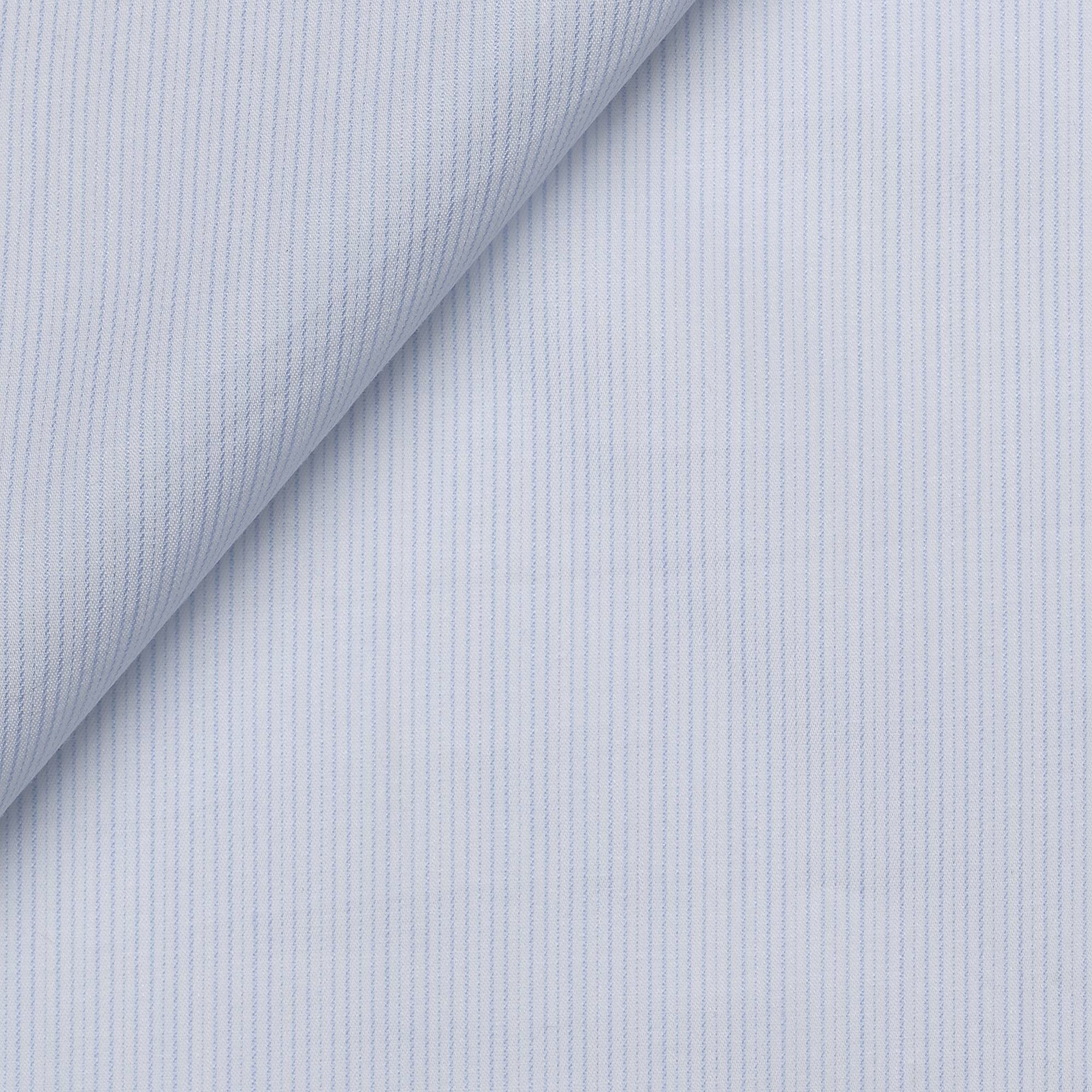 Blue Stripes Poplin