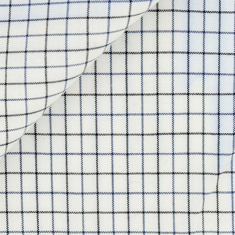 Oxford Check Pattern Blue