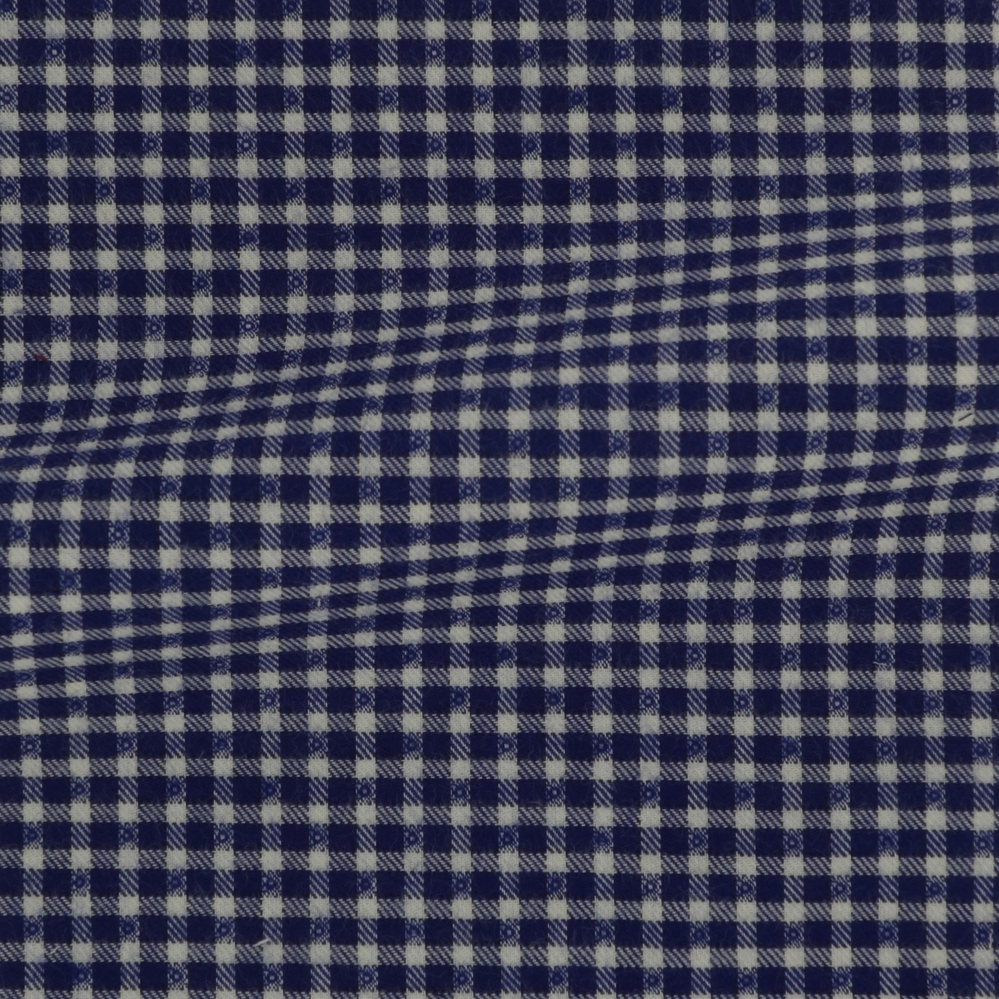 Twill Check Pattern Blue