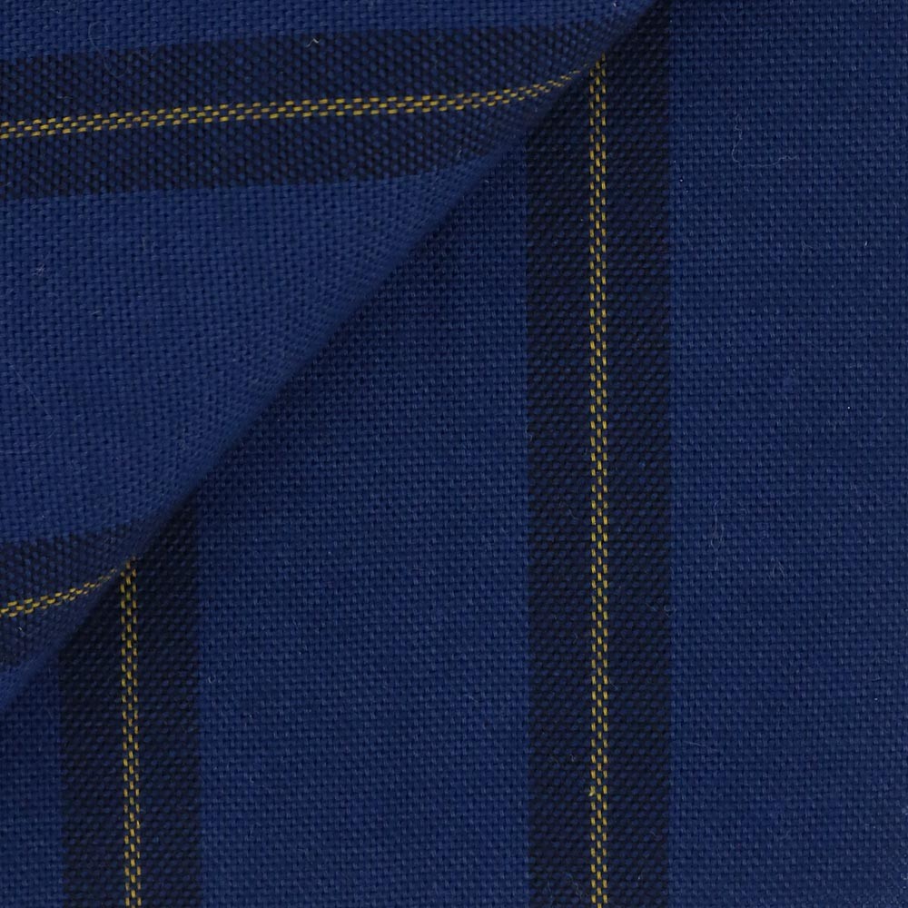 Oxford Stripes Blue Yellow