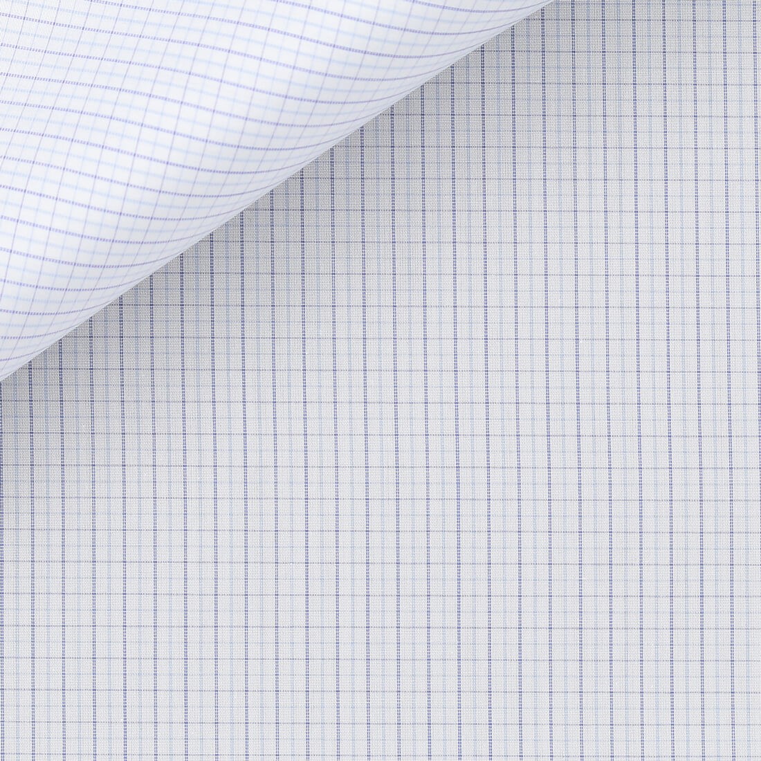 Poplin Check Pattern Blue