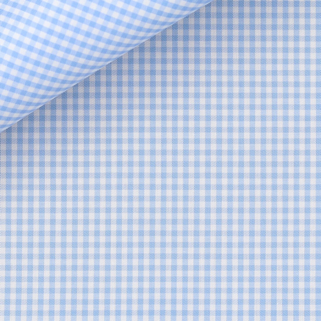 Twill Check Pattern Blue