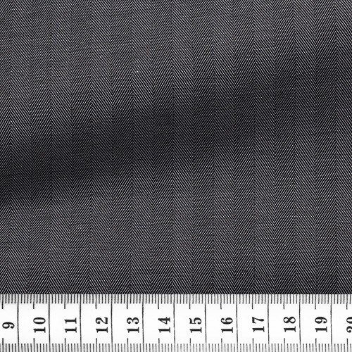 Herringbone Plain Grey
