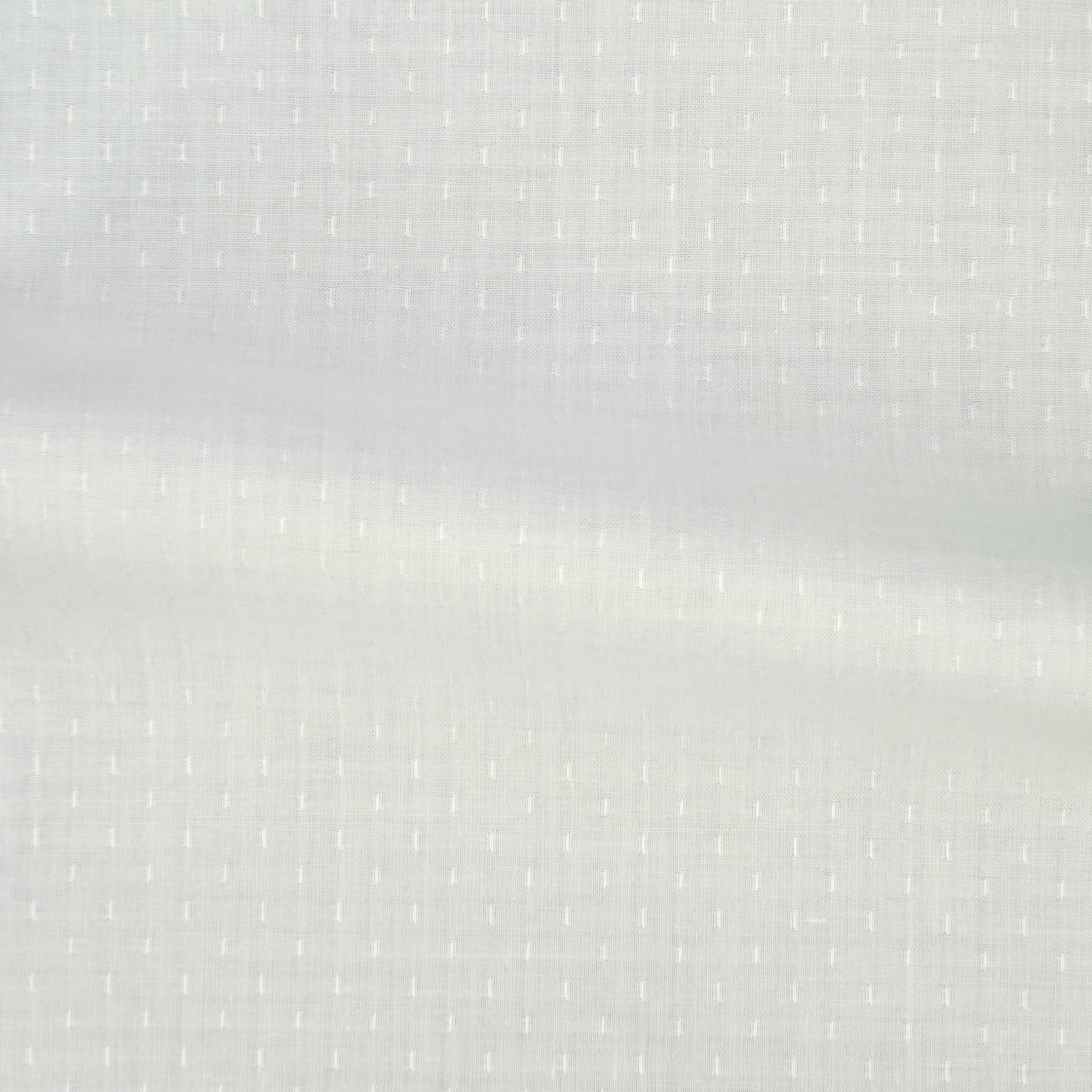 Poplin Pattern White