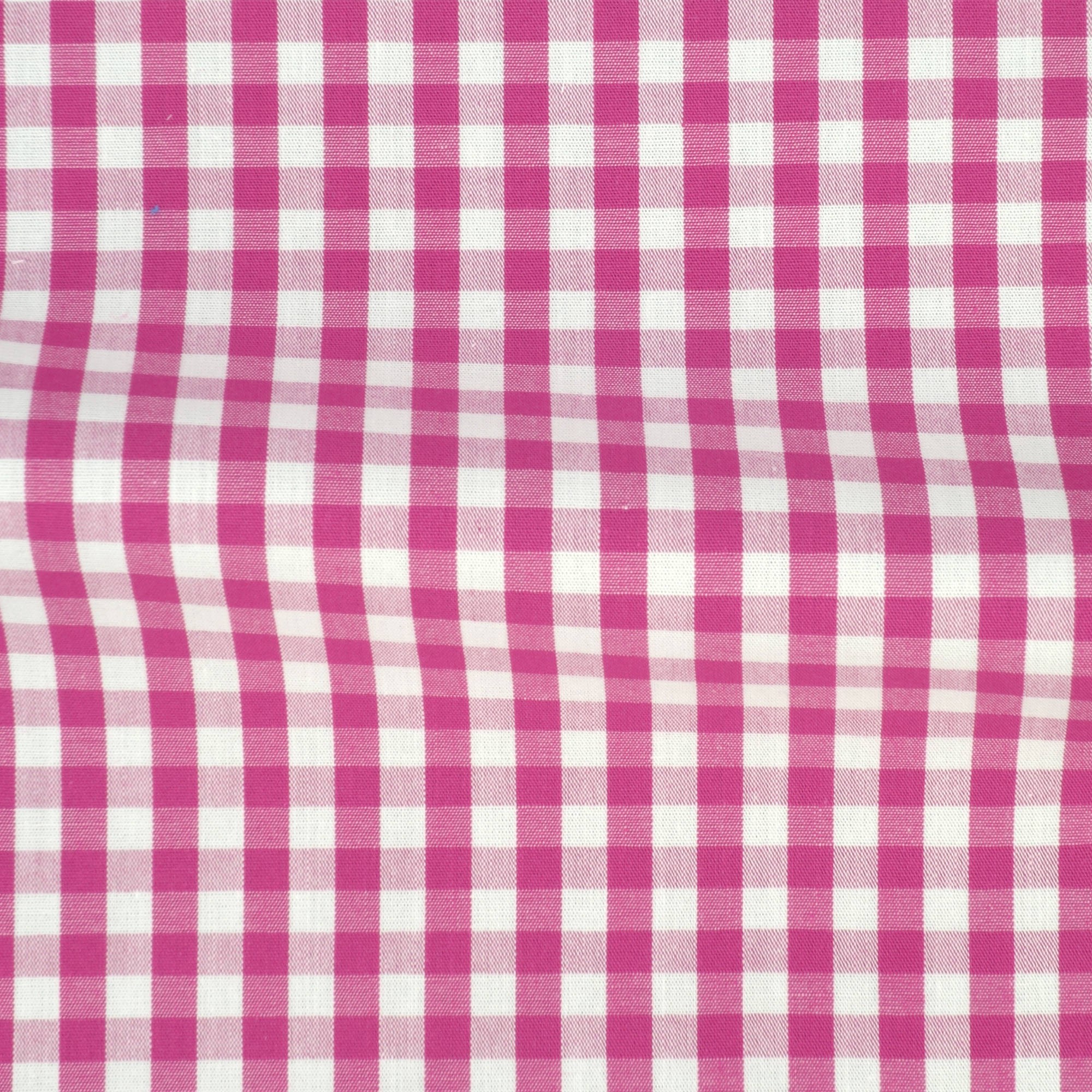Poplin Check Pattern Pink