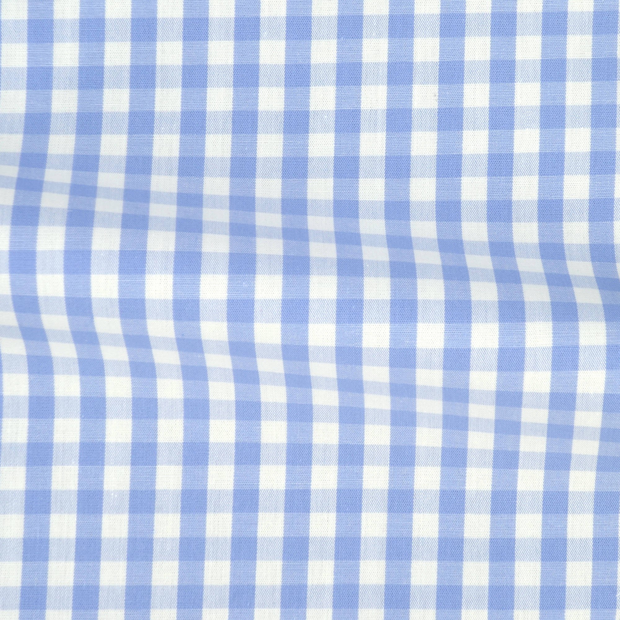 Poplin Check Pattern Blue