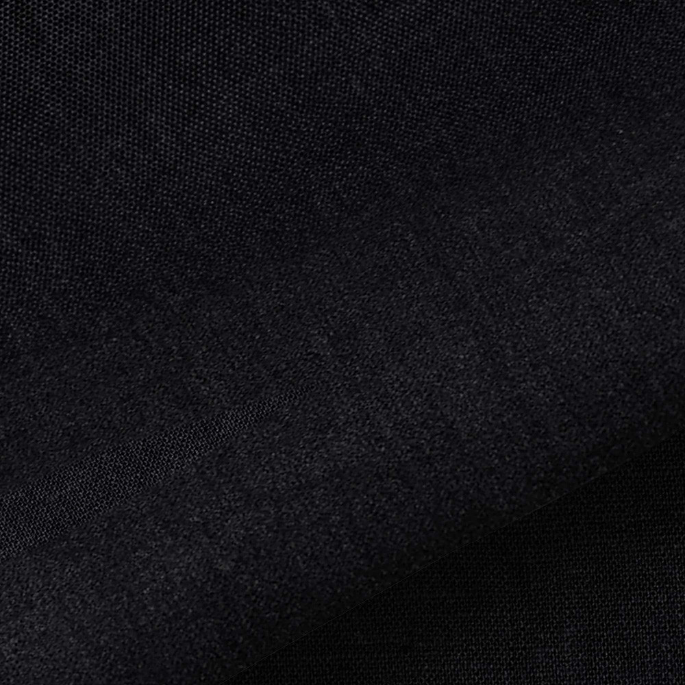 Linen Plain Black