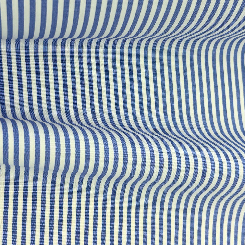 Poplin Stripes Blue