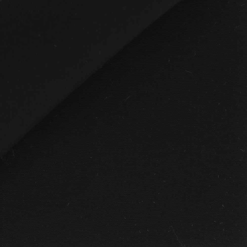 Poplin Plain Black