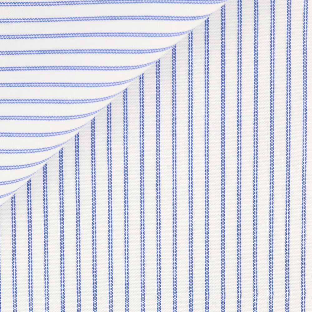Poplin Stripes Blue