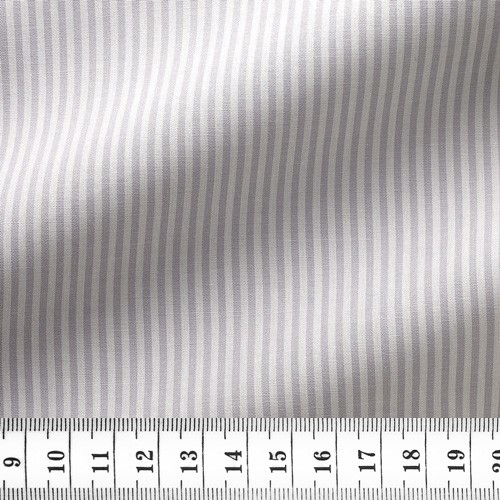 Poplin Stripes Grey
