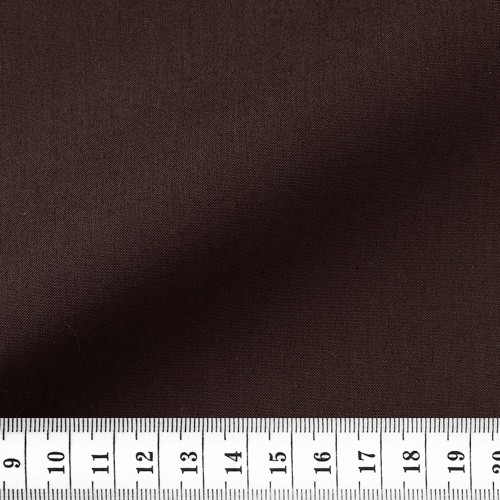 Poplin Plain Brown