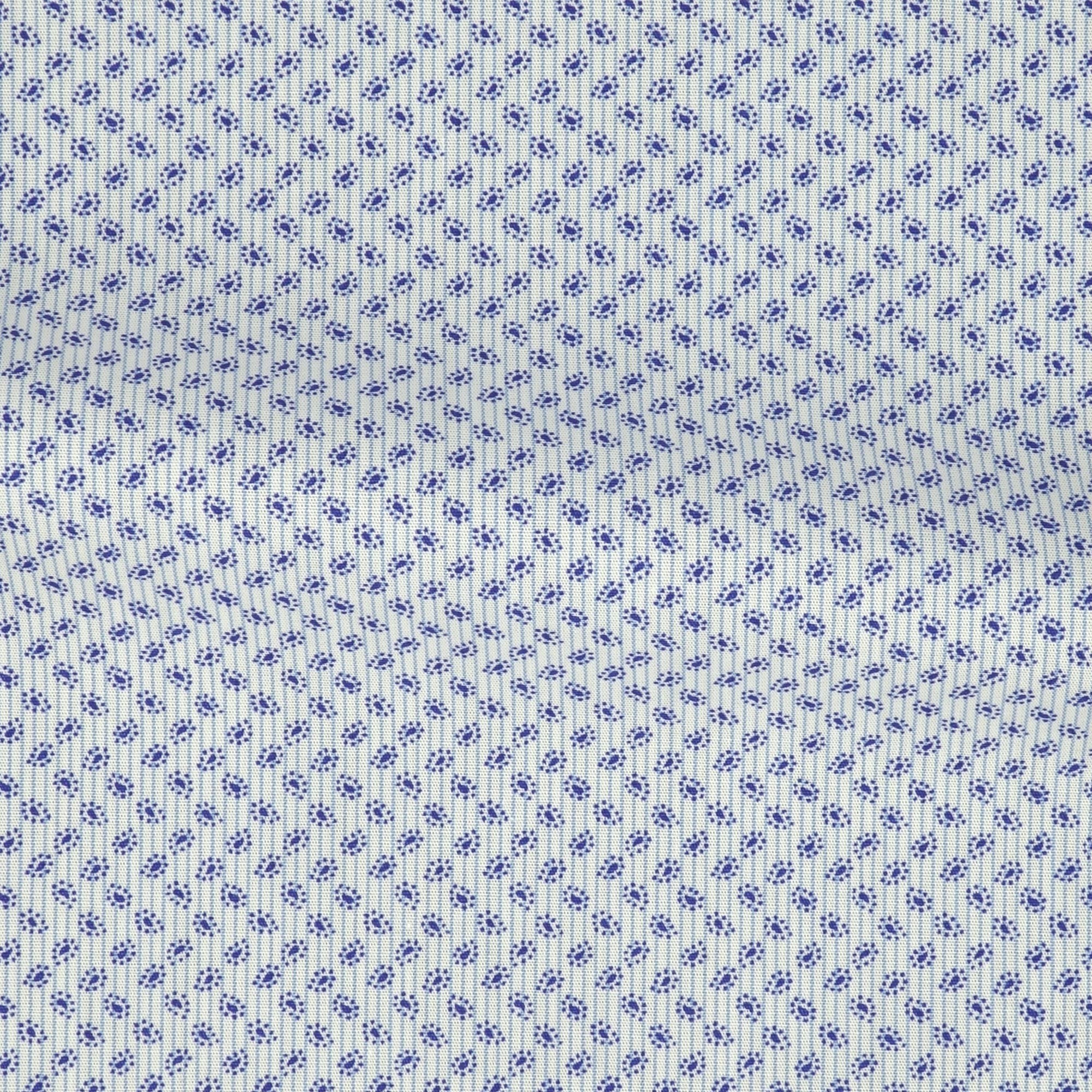 Poplin Pattern Blue