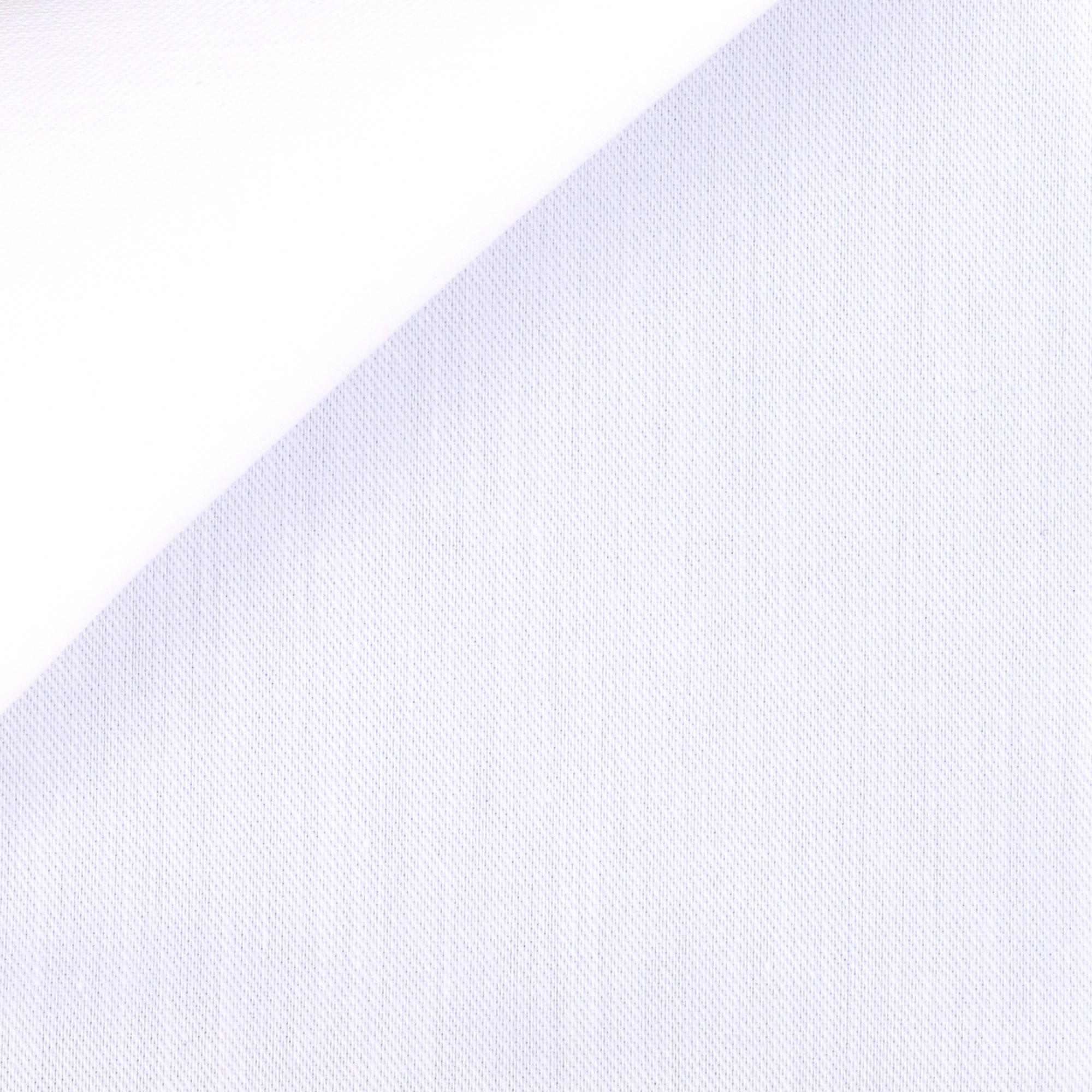 Twill Plain White