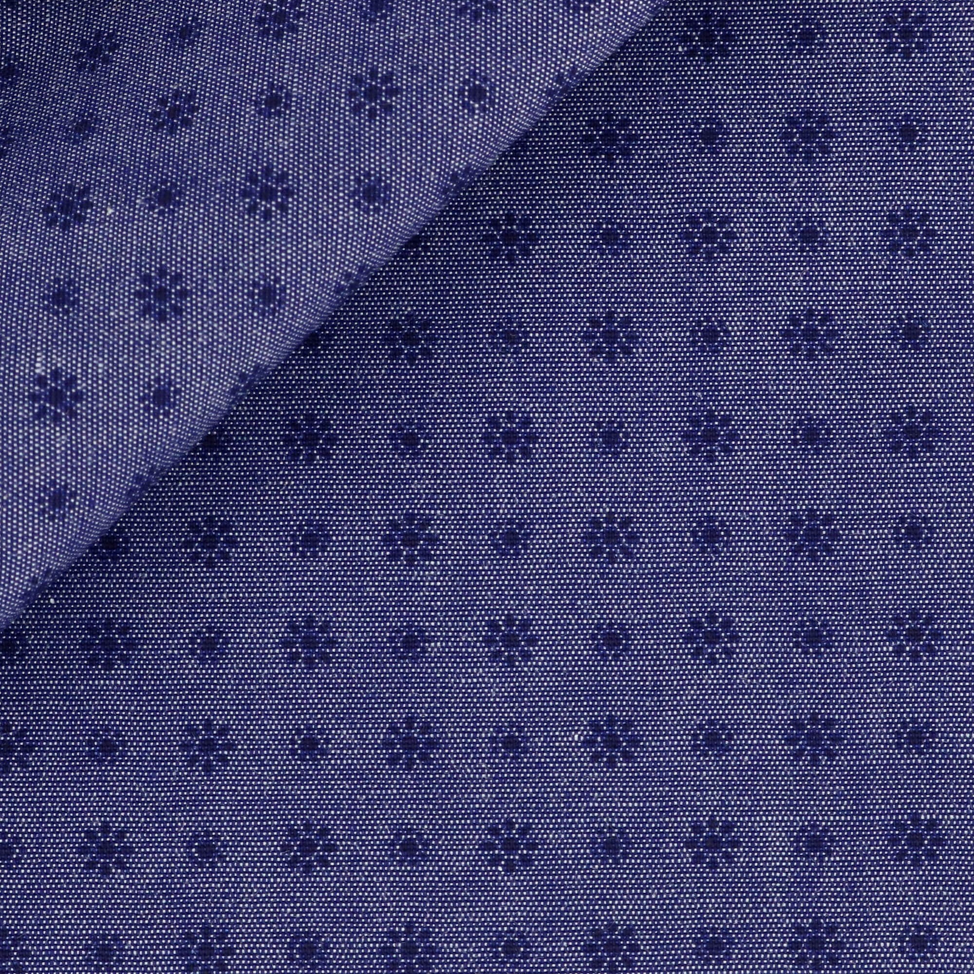 Poplin Pattern Blue