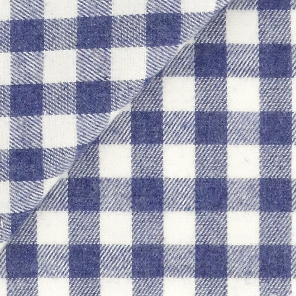 Twill Check Pattern Blue