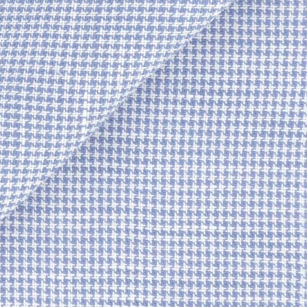 Oxford Hound's-tooth Blue