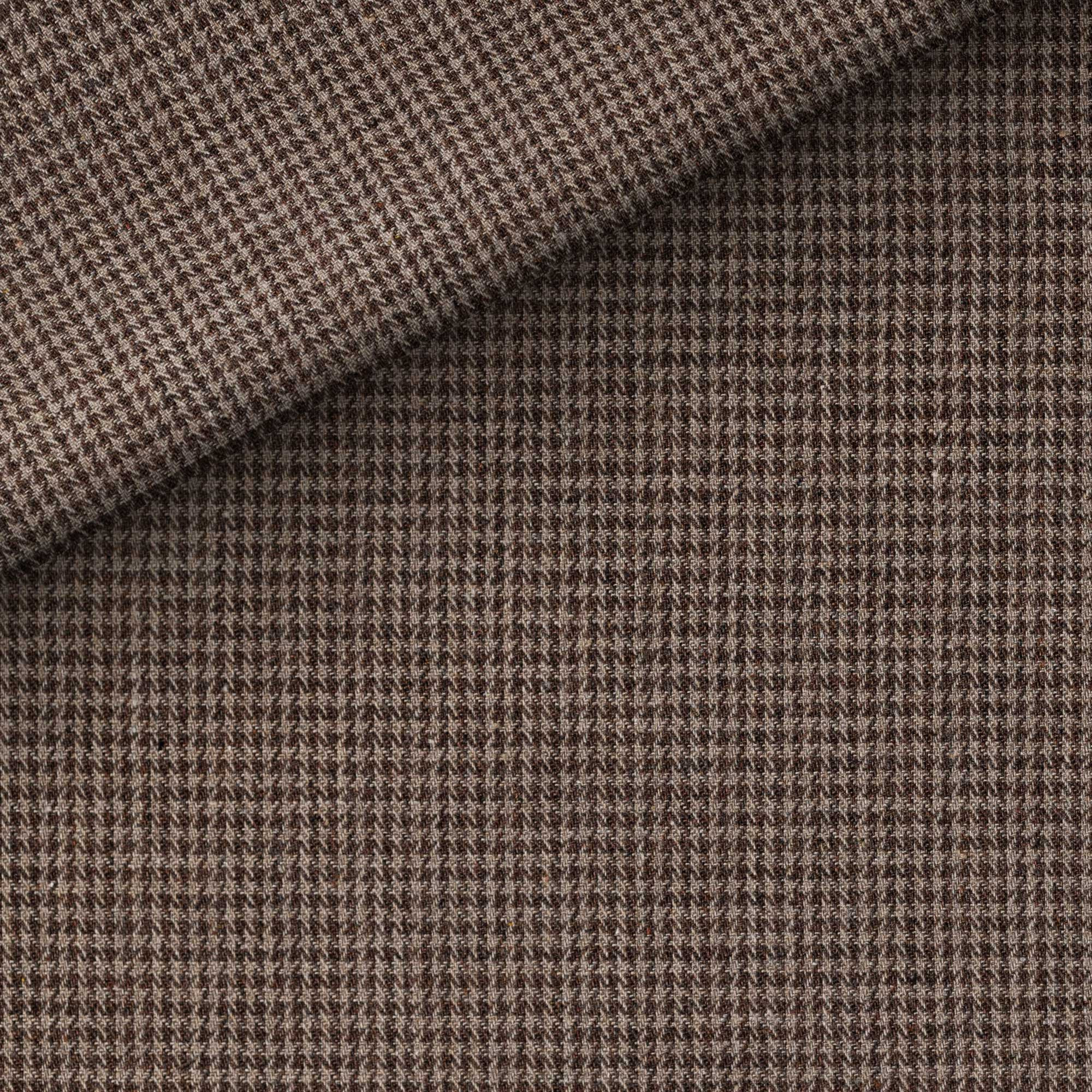 Flannel Pied de Poule Brown