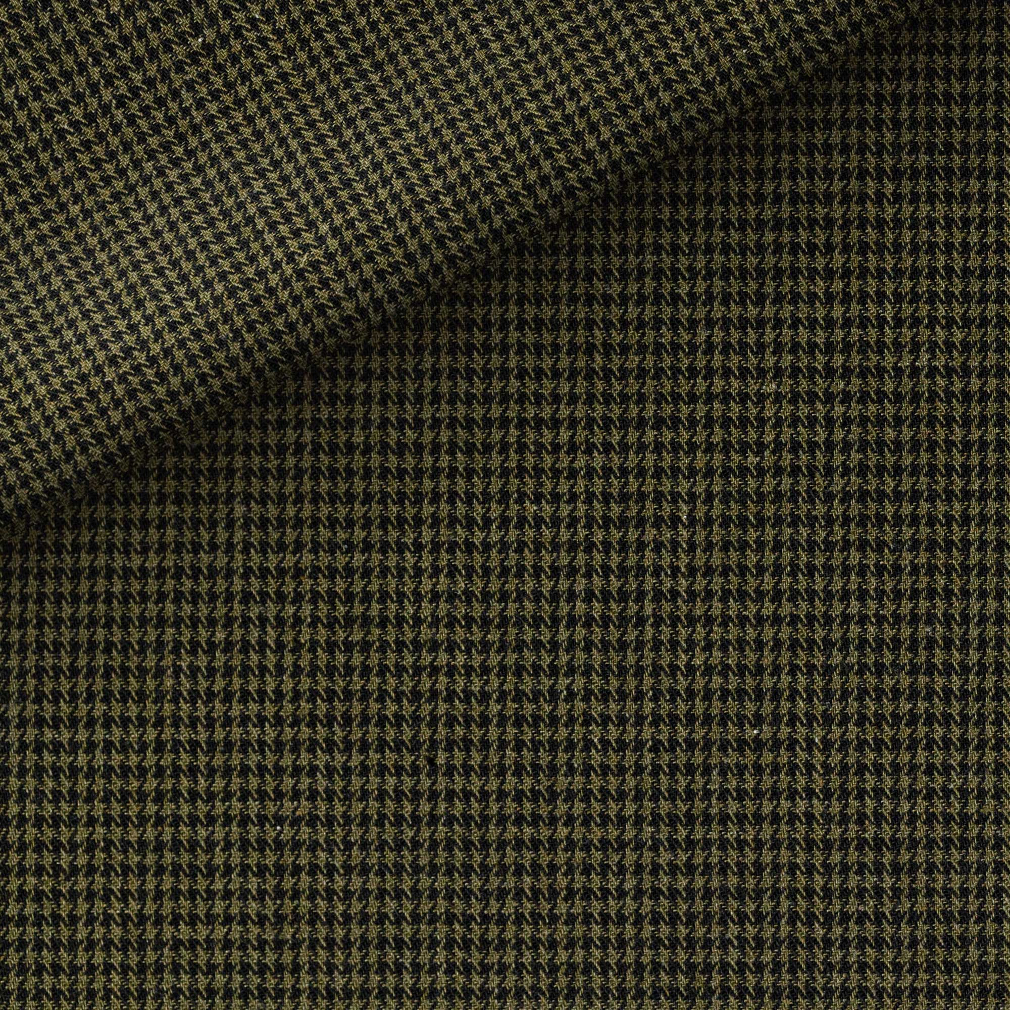 Flannel Pied de Poule Green