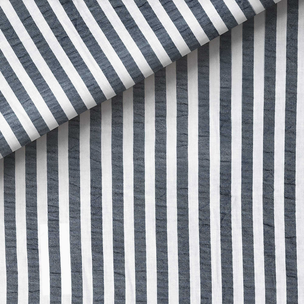 Seersucker Plain Grey