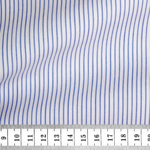 Poplin Stripes Blue